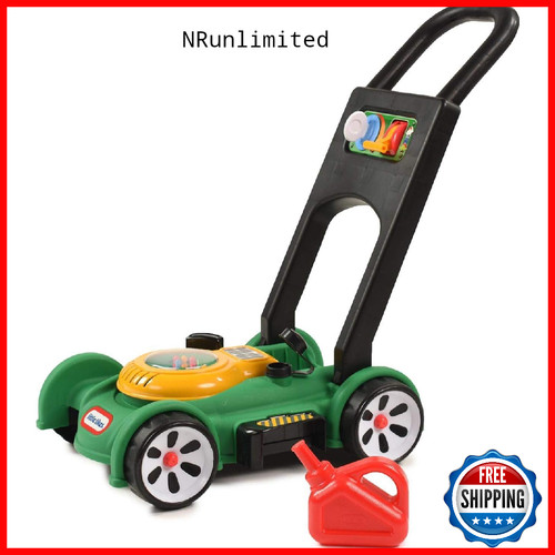 Little tikes gas mower - n,