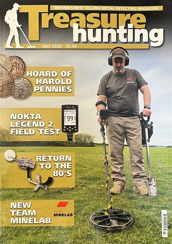 Treasure hunting magazine - treasure,