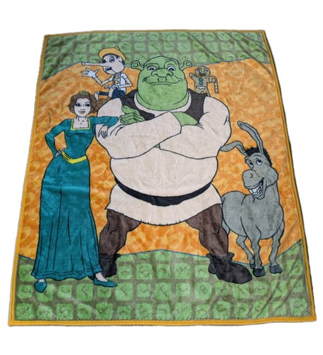 Shrek vintage 2004 throw - 2,