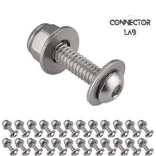 M4 Allen Bolts / Nuts / Washers Button Head 304 Stainless Steel A2 Dome  Socket