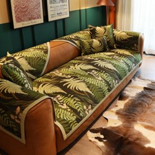 UK Sofa Seat Cushion Leather Four Seasons Universal Simple Cover Light High-End