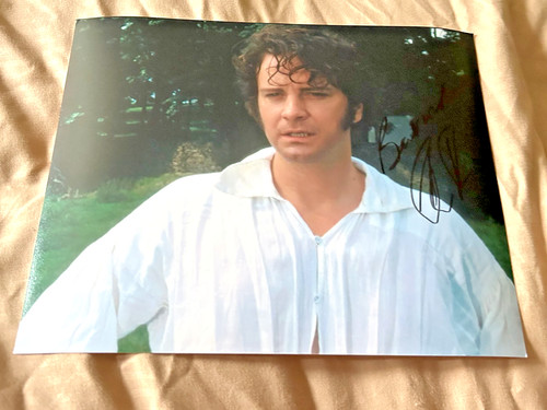 Colin firth signed - firth, photo