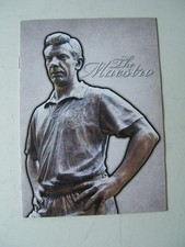 JOHNNY HAYNES FULHAM STATUE BROCHURE 10 page brochure for the unveiling