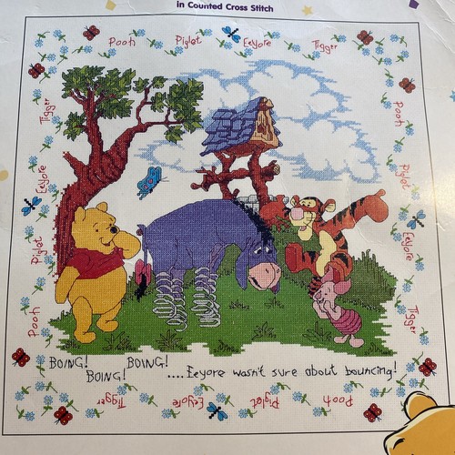 Cross stitch kit - stitch, winnie
