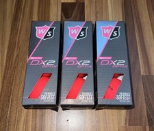 Wilson Staff DX2 Optix Soft Distance Golf Balls - 9 Balls - New - UK Seller