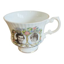 Vintage Charles and Diana Wedding Loving Commemorative Tea Cup Fine China 7.5 cm