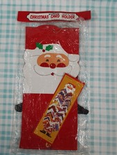 VTG Santa Christmas Card