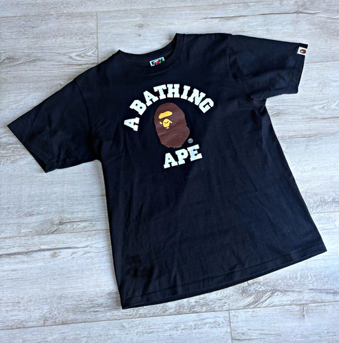 Men bape college tee - bape,