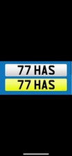77 HAS Dateless Private Number Plate Hasan Hassan Has 