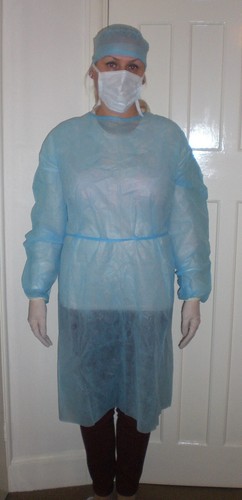 Disposable patient gown for - disposable, patient's