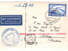 GERMANY Card 2m GRAF ZEPPELIN