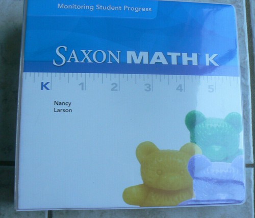 Saxon math monitoring - k,
