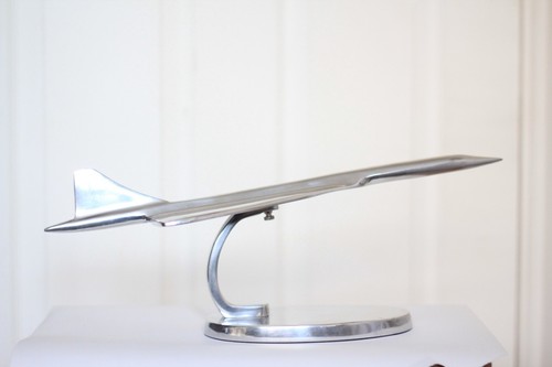 Large polished aluminium model - polished,