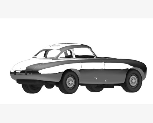 Printed 300sl racing - 3d,