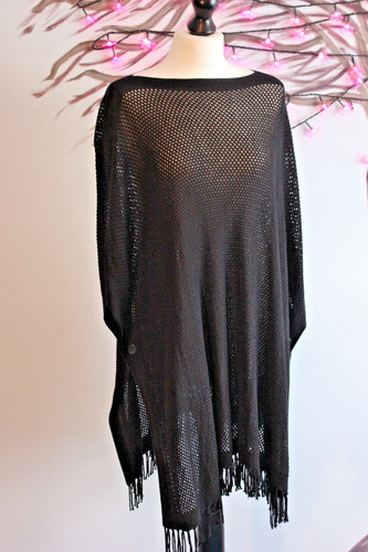 Bnwt gerry weber black poncho - bnwt,
