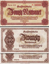 Germany Sudetenland 20 R.mark