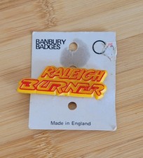 Raleigh Burner Pin Badge 1980s