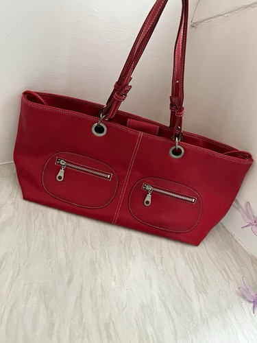 Wallis red faux - red,