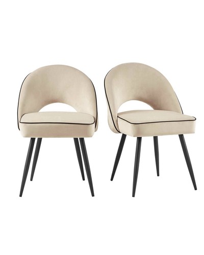 Set champagne velvet - of, 4