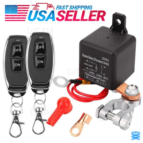 Car battery disconnect switch - disconnect,