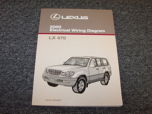 2000 lexus lx470 suv factory - 2000,