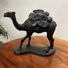 Large Standing Camel Bronze