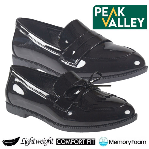 Ladies slip loafers shoes - ladies,