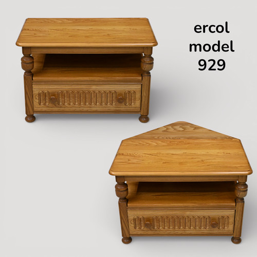 Ercol stand video cabinet - ercol,