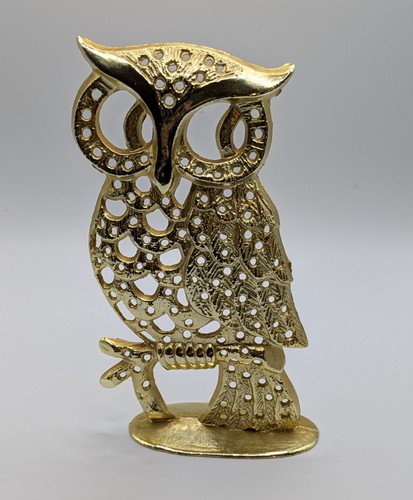 Vintage torino owl - vintage, earing