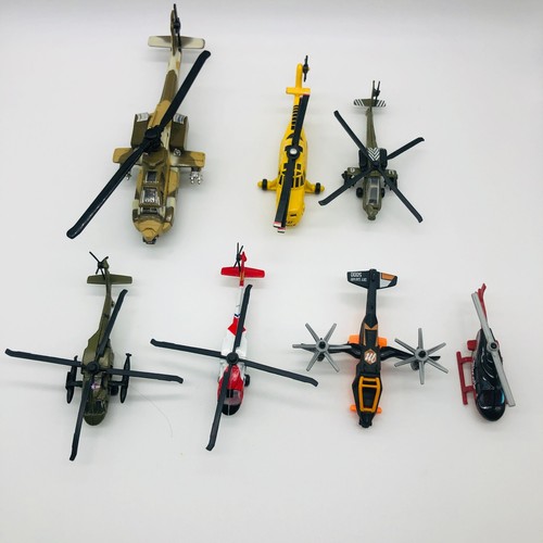 Diecast pvc helicopter - helicopter, lot
