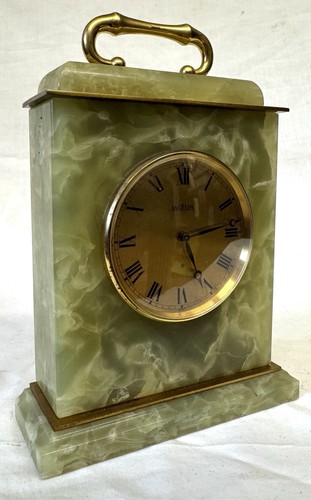 Antique gilt brass - gilt, onxy