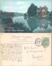 River and grand stand - and,