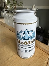 Rodda's Classic Cornish Clotted Cream Shortbread Milk Churn Tin (EMPTY)