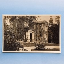 Grange Over Sands Postcard C1920 Real Photo Boarbank Hall Convalescent Cumbria