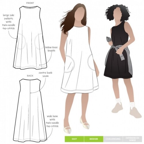 Style arc sewing pattern - pattern, lena