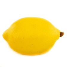 Fake Lemon Fruit Very Realistic 8cm/3 inch Long