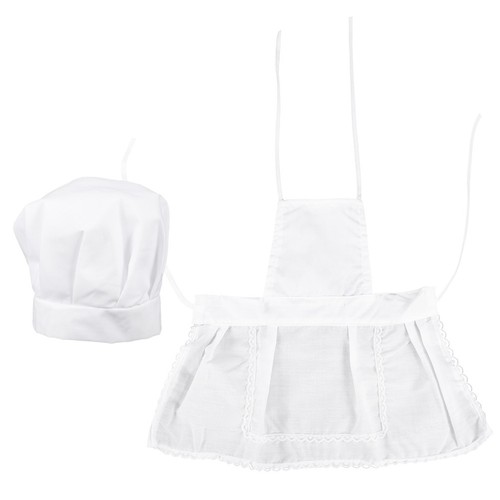 Set girl baking - apron, little
