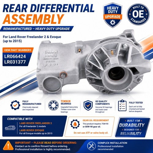 Rear differential diff - rear,