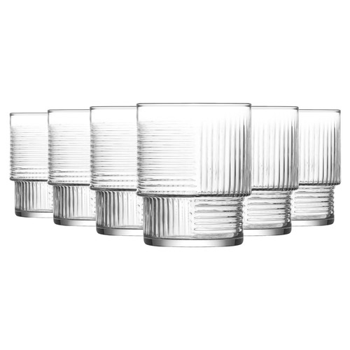 Helen stacking whisky glasses - whisky,
