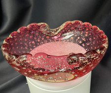VTG Murano Art Glass Pink