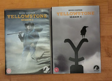 YELLOWSTONE SEASONS 3 & 4 DVDS UK REGION 2