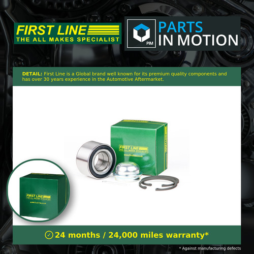 Wheel bearing kit - wheel, fits