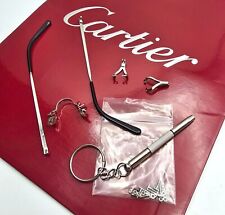 Auth Cartier Small C-decor Spare Parts/Replacement - Silver
