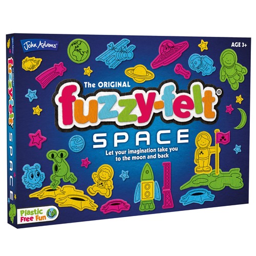 Fuzzy felt space - felt, mix