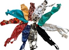Fitted Bandana Zandana Headscarf Wrap Easy Tie UV Sun Cotton Unisex YOU CHOOSE