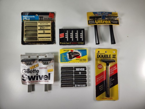 Vintage cartridge razor blade - vintage,