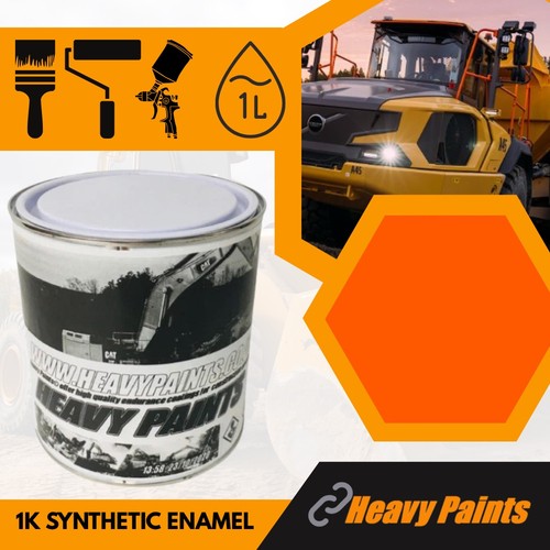 Ausa dump truck orange paint - dump,