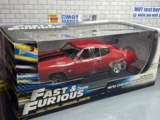 1:18 *MINT* FAST AND FURIOUS 1970 CHEVROLET CHEVELLE SS  Red Johnny Lightning !!