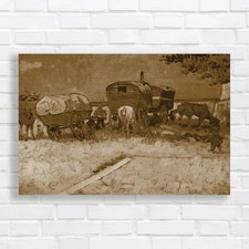 Encampment Of Gypsies With