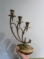 Antique Vintage Ornate Brass &